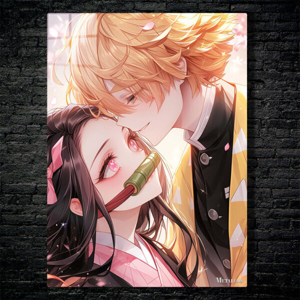 A0197 Zenitsu and Nezuko Demon Slayer