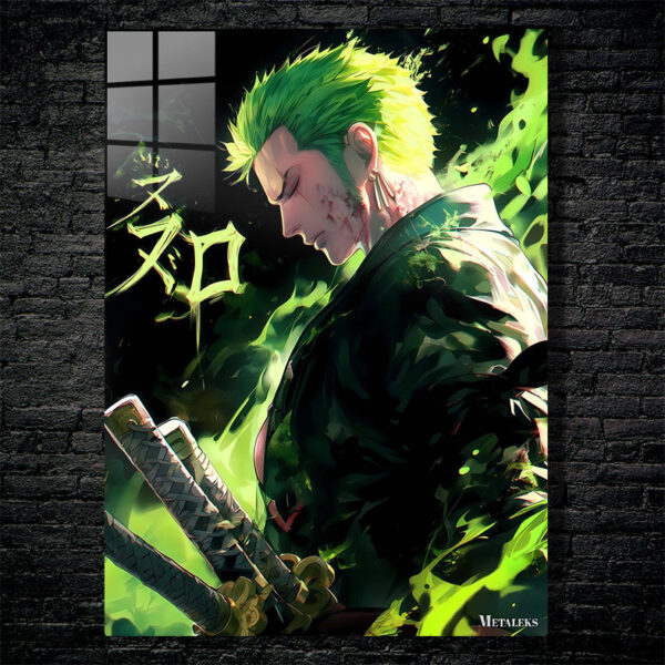 AE019 Roronoa Zoro Neon ~ One Piece