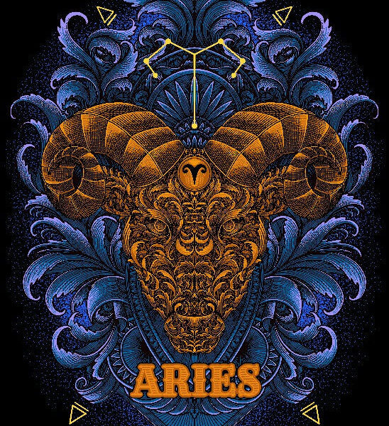 Aries Zodiac - ARTWORK BY maximeillust