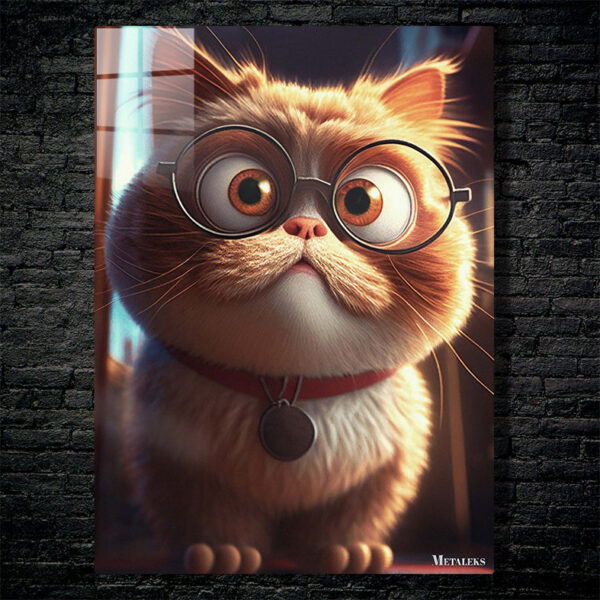 Cat Wearing Glasses2