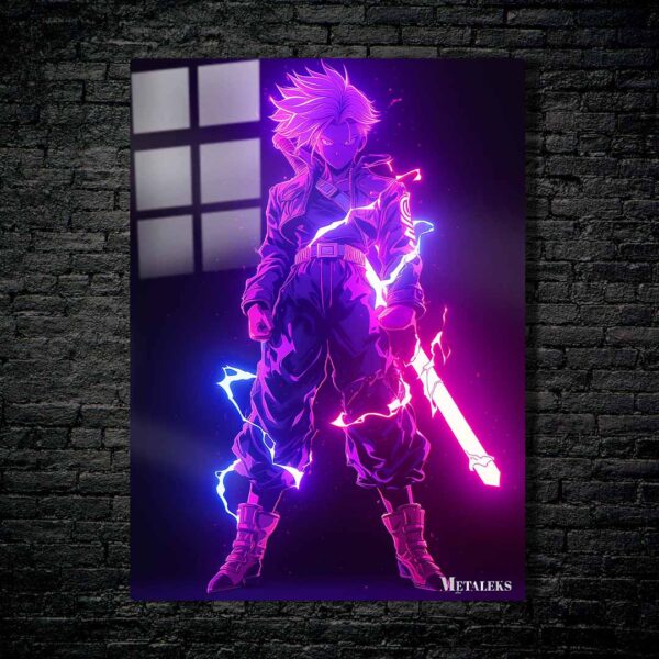 D157 - TRUNKS HOLD A LUMINOUS SWORD