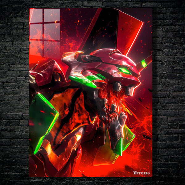 Eva 02 close-up - Evangelion