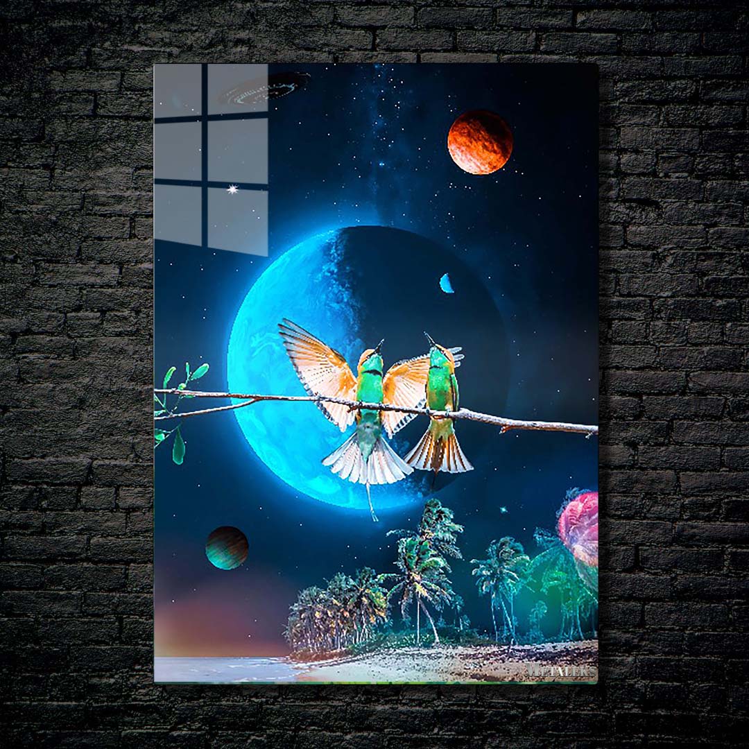 Exoticbirdsonatropicalbeachandspacesky_c89609bd-4a2c-438d-b123-83ee5d50e36e