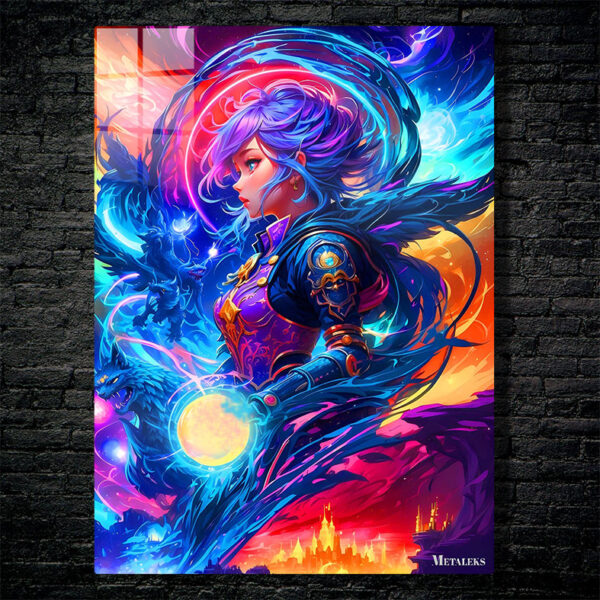 Ghost In The Shell Neon art