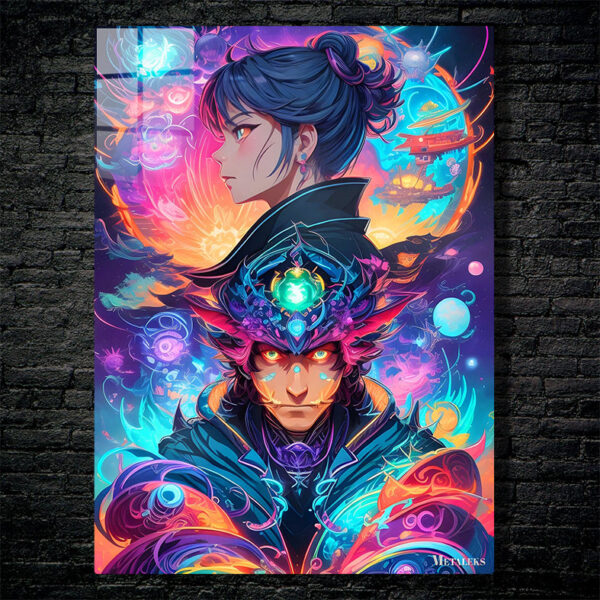 Ghost in the Shell Neon Art 7