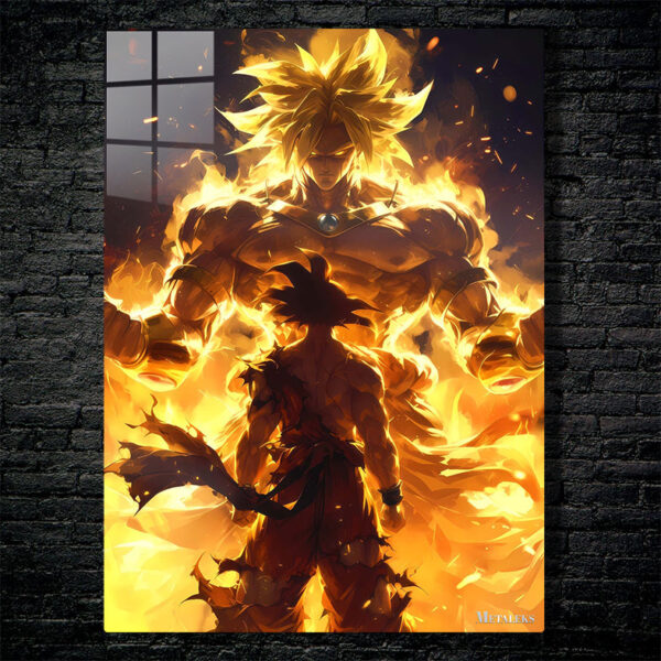 Goku vs Broly art