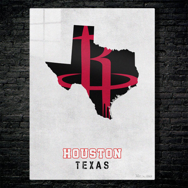 Houston Rockets Houston Texas State Map