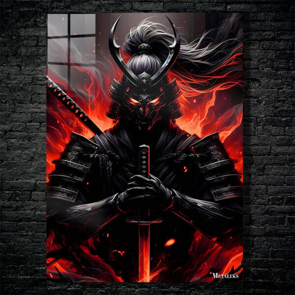 Japanese samurai Ilustration art