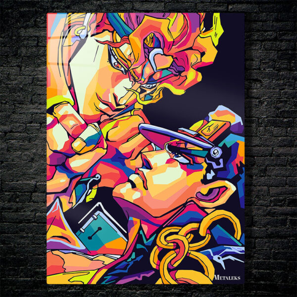 Jotaro and Dio