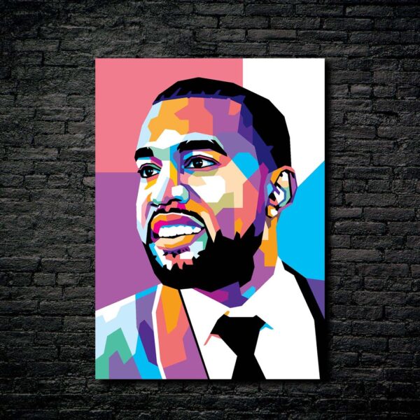 Kanye West in WPAP Style