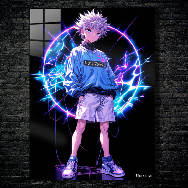 Killua Zoldyck Neon Effect - Hunter x Hunter