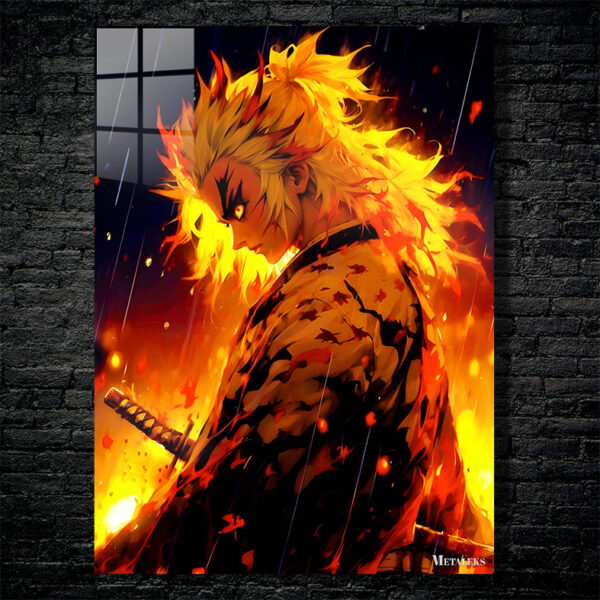 Kyojuro Rengoku Ilustration Art