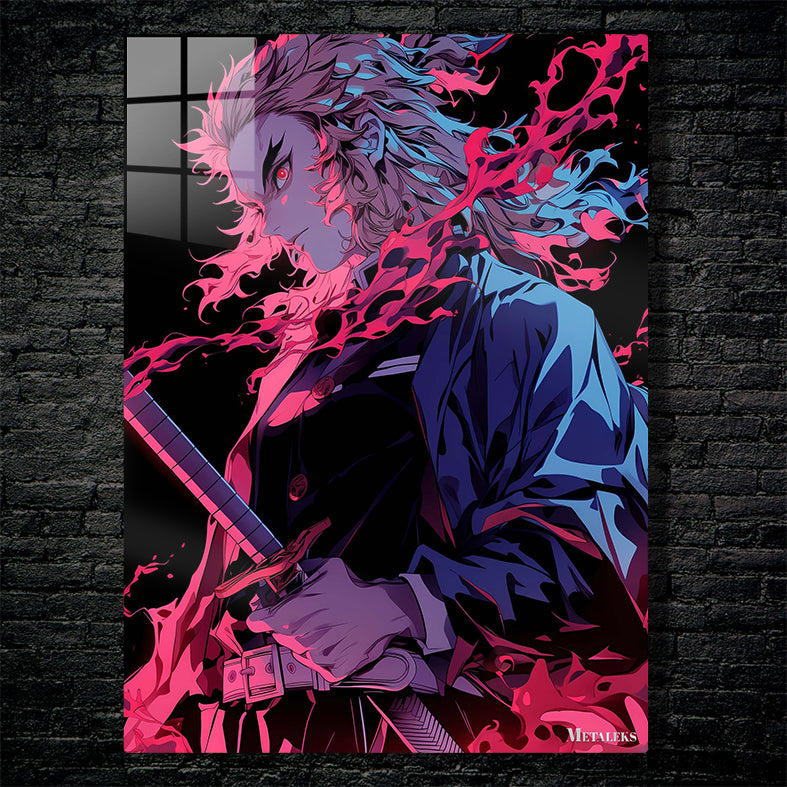Kyojuro_Rengoku_Neon_Demon_Slayer_1
