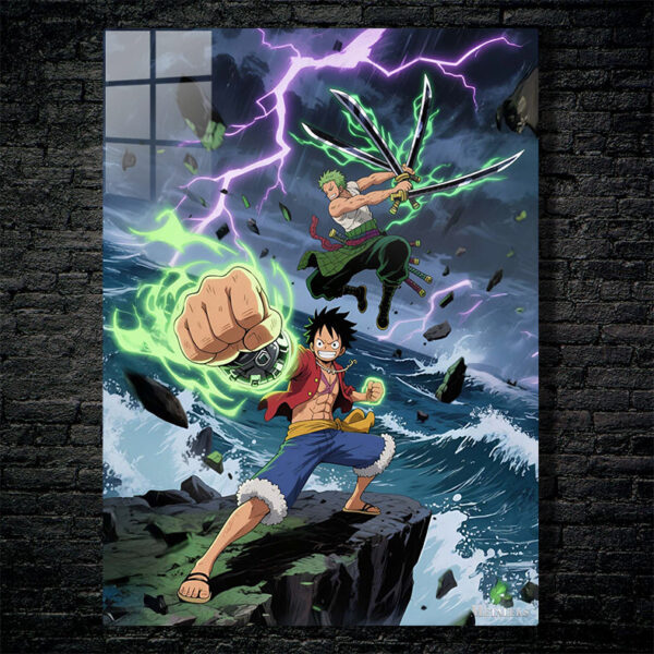 Luffy Zoro One Piece  A0724