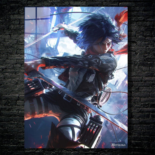 Mikasa Ackerman cinematic art